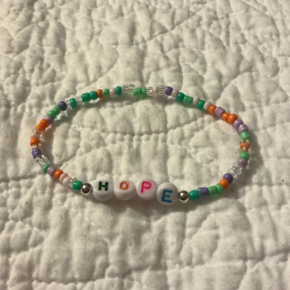 Colorful Beaded 'Hope' Bracelet for Anyone!